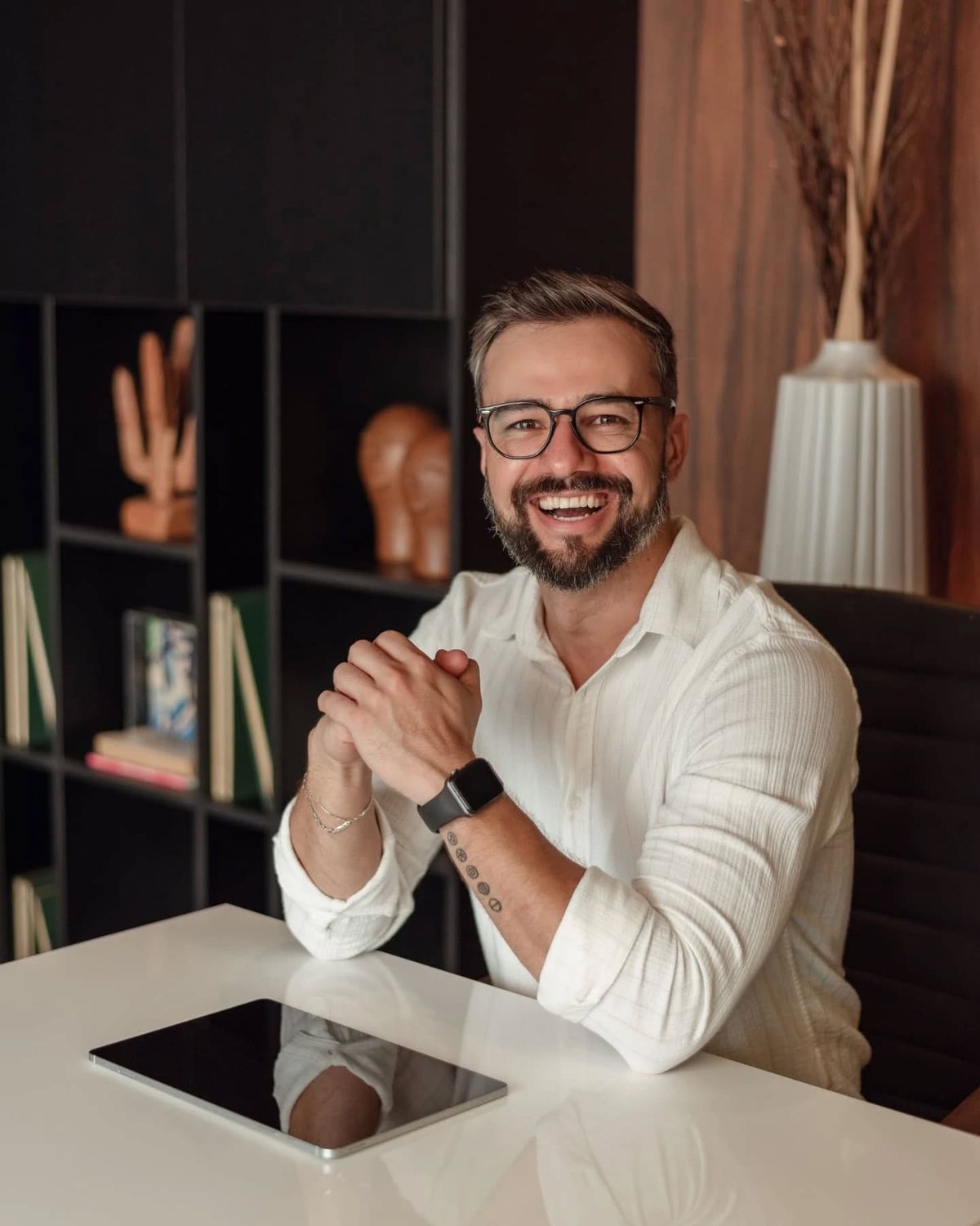 Portrait de Antoine Petit, chef traiteur partenaire